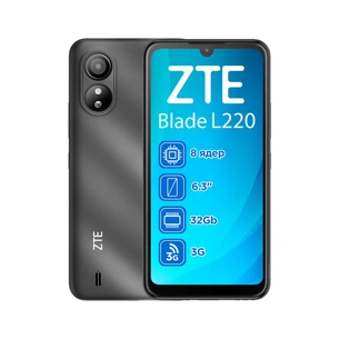 Мобільний телефон ZTE Blade L220 1/32GB Black (993070) зображення 1