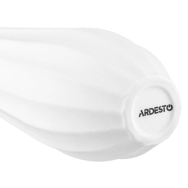 Ваза Ardesto Molize, 8.5х27.5см, порцеляна, білий (AR3810W) - изображение 5