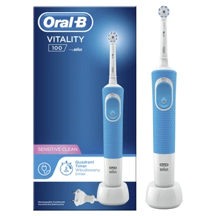 Електрична зубна щітка Oral-B Vitality D100.413.1 PRO Sens Clean Blue зображення 1