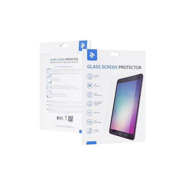 Стекло защитное 2E Samsung Galaxy Tab S8(X700/X706) , 2.5D, Clear (2E-G-TABS8-LT2.5D-CL) - изображение 1