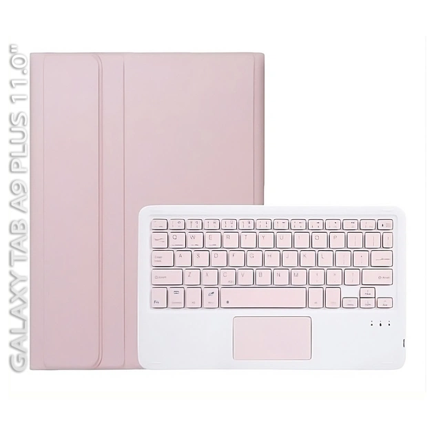 Чохол до планшета BeCover Keyboard+TouchPad Samsung Tab A9 Plus SM-X210/SM-X215/SM-X216 11.0" Pink (712415) - изображение 1