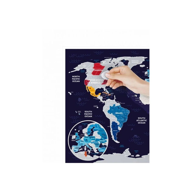 Скретч карта 1DEA.me Travel Map Holiday World (13022) - изображение 7