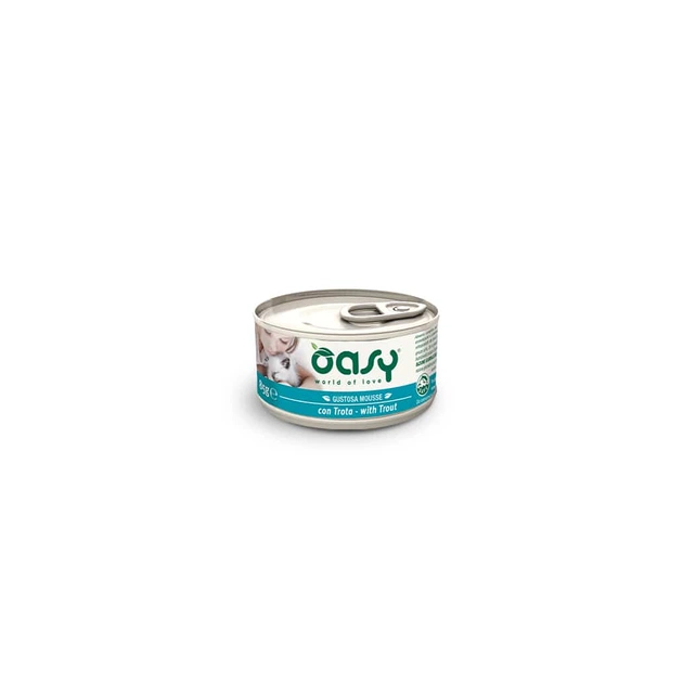 Консервы для кошек OASY Форель 85 г (8053017343587) - изображение 1