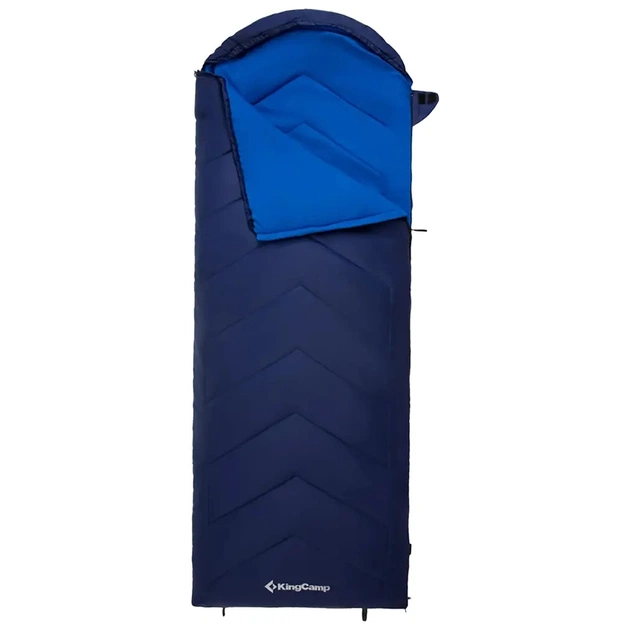 Спальний мішок KingCamp Huron 250 Navy (KS2421_NAVY_L) - зображення 1
