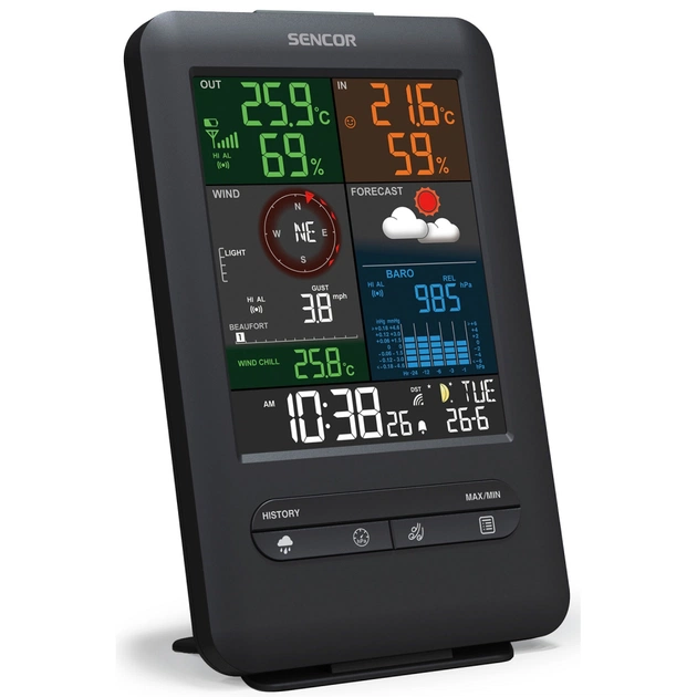 Метеостанція Sencor SWS9300 - зображення 6