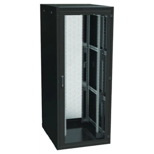 Шафа напольна Conteg 42U iSEVEN 19" 800x1000 RAL9005 (RI7-42-80/100-S2) зображення 1