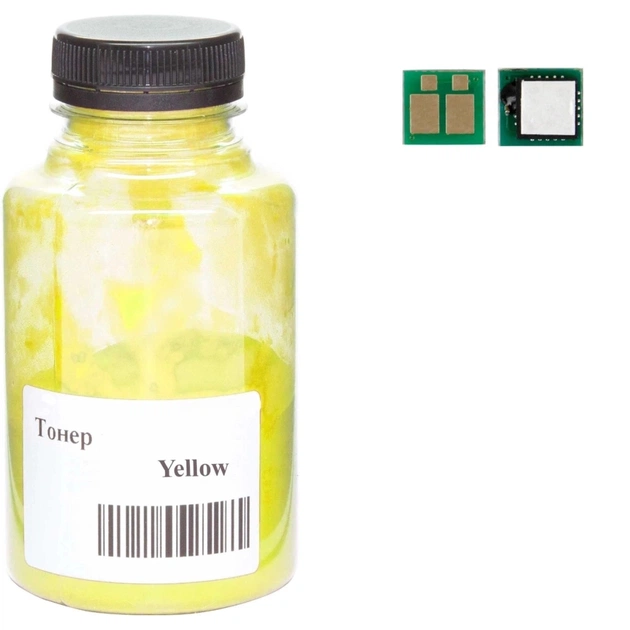 Тонер Canon IR C3025/C3025i, С-EXV54 270г Yellow developer+chip AHK (3204207) - изображение 1