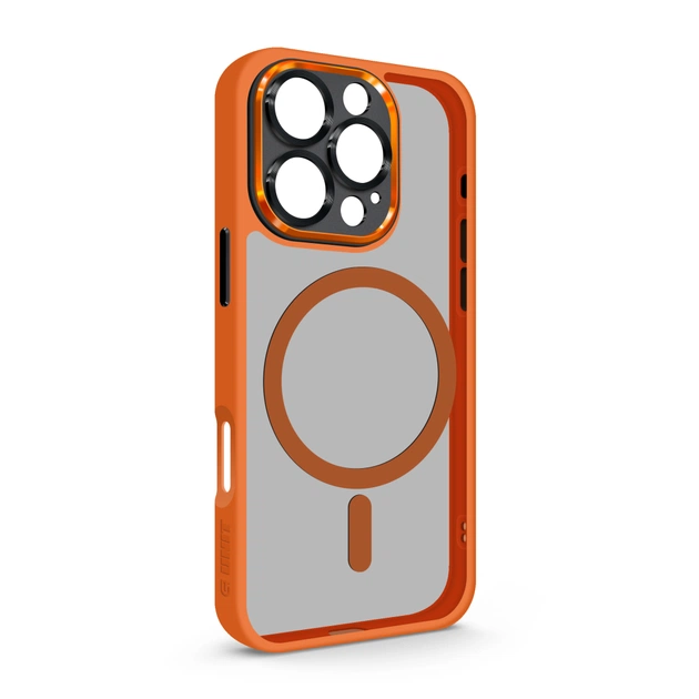 Чохол до мобільного телефона Armorstandart Unit MagSafe SE Apple iPhone 16 Pro Orange Black (ARM81148) - зображення 1