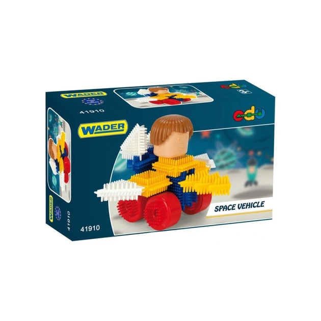 Конструктор Wader Їжачок тематичний Космольот (41910-12) - изображение 1