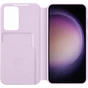 Чохол до мобільного телефона Samsung Galaxy S23 Smart View Wallet Case Lilac (EF-ZS911CVEGRU) - зменшене зображення 4