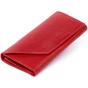 Гаманець Grande Pelle Глянсовий на магніті Червоний (11318) - зменшене зображення 1