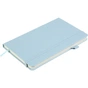 Книга записна Buromax Etalon 125x195 мм 96 аркушів в точку обкладинка зі штучної шкіри Блакитна (BM.291360-14) - зменшене зображення 3