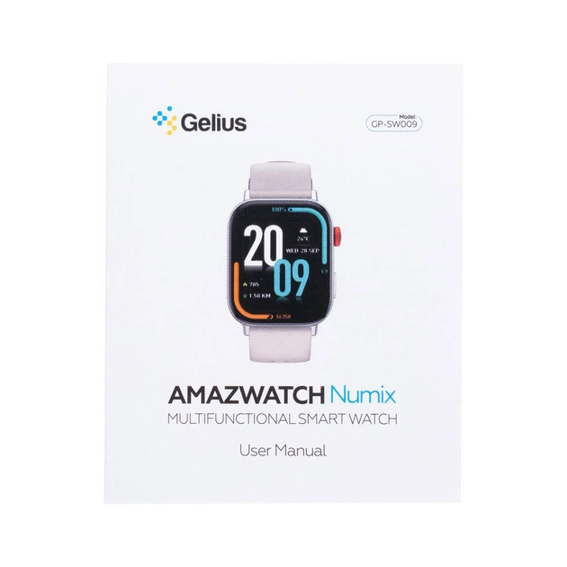 Смарт-годинник Gelius Pro GP-SW009 (Amazwatch Numix) Gold (2099900996870) - picture 8