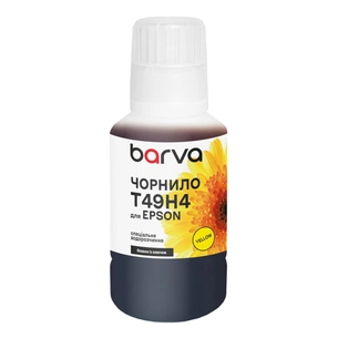 Чорнило Barva Epson T49H4 140 мл, special yellow, OneKe (ET49H-935e) зображення 1