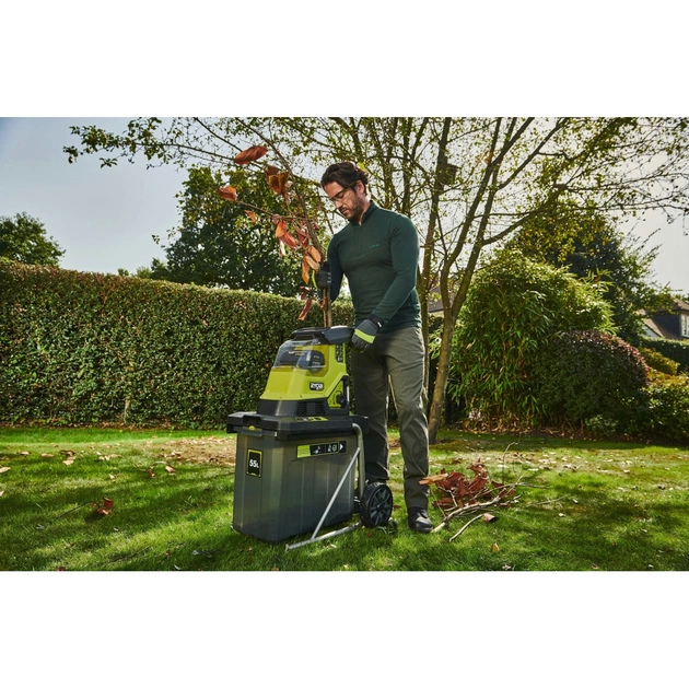 Садовий подрібнювач Ryobi Max Power RY36SHX40-0 36В, 40мм, 55л, фреза низькошумний (без АКБ та ЗУ) (5133005451) - picture 8