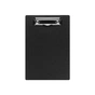 Клипборд-папка Economix A5 з притиском та підвісом, пластик, чорний (E30157-01) - зменшене зображення 1