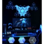 Светильник Govee H606A Glide Hexagon Light, 7шт, RGBIC WI-FI/Bluetooth, Meteor grey (H606AC81) - уменьшенное изображение 3