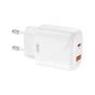 Зарядное устройство XO L158 (USB, USB-С, 3A) 20W White - уменьшенное изображение 3