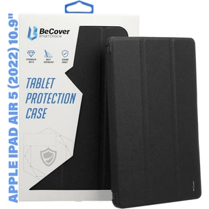 Чохол до планшета BeCover Smart Case Apple iPad Air 5 (2022) 10.9" Black (710770) зображення 1