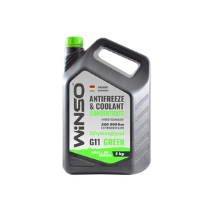 Антифриз WINSO COOLANT CONCENTRATE WINSO GREEN G11 концентрат 5kg (881010) зображення 1