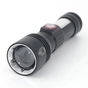 Ліхтар Quantum Adept 10W LED zoom +COB з USB+ Li-ion18650/2600mAh (QM-FL1031-18650/2600) - зменшене зображення 2