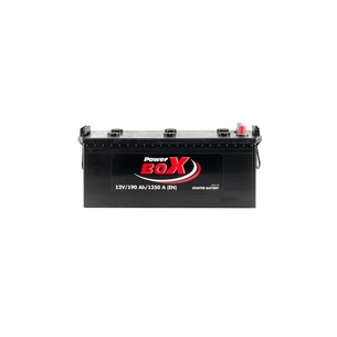 Акумулятор автомобільний PowerBox 190 Аh/12V А1 Euro (SLF190-00) зображення 1