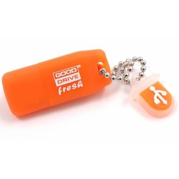USB флеш накопичувач Goodram 16Gb Fresh ORANGE (PD16GH2GRFOR9) - зображення 1