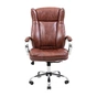 Офісне крісло Richman Сенатор Хром М-2 (Anyfix) Коричневе (IM0000019) - зменшене зображення 2
