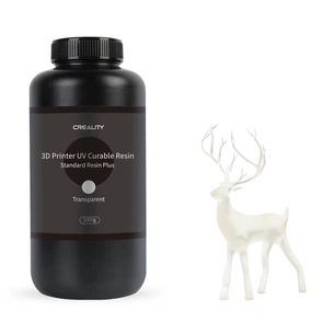 Фотополімерна смола Creality Resin, LCD Standard Plus 1кг, transparent (3302020092) зображення 1