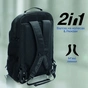 Рюкзак для ноутбука Promate 15.6" Rover-TR black + tablet pocket (crampack-tr.black) - зменшене зображення 3