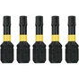 Набор бит DeWALT IMPACT TORSION, ударные, Torx, Т30, L= 25 мм, 5 шт (DT7384T) - уменьшенное изображение 2