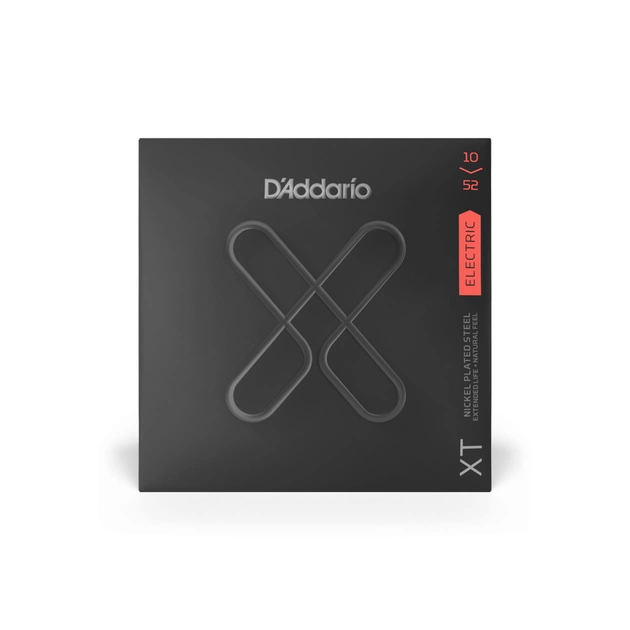 Струны для гитары D'Addario XT Electric Nickel Plated Steel Light Top / Heavy Bottom (10-52) (XTE1052) - изображение 1