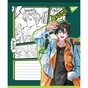 Зошит Yes Anime teenagers А5 36 аркушів клітинка (767985) - уменьшенное изображение 2