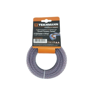 Жилка косильна Tekhmann "DUAL Flower-Twist" 3,0 мм x 15 м (T.40930015) picture 1