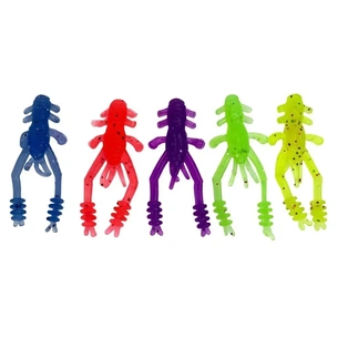 Силикон рыболовный Harpoon RingShrimp 2.2" Color mix 10 шт (7407000006507) изображение 1