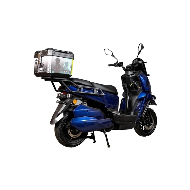 Електроскутер Atlas Tour Box 2000W Cyan Blue (3183) - зображення 4