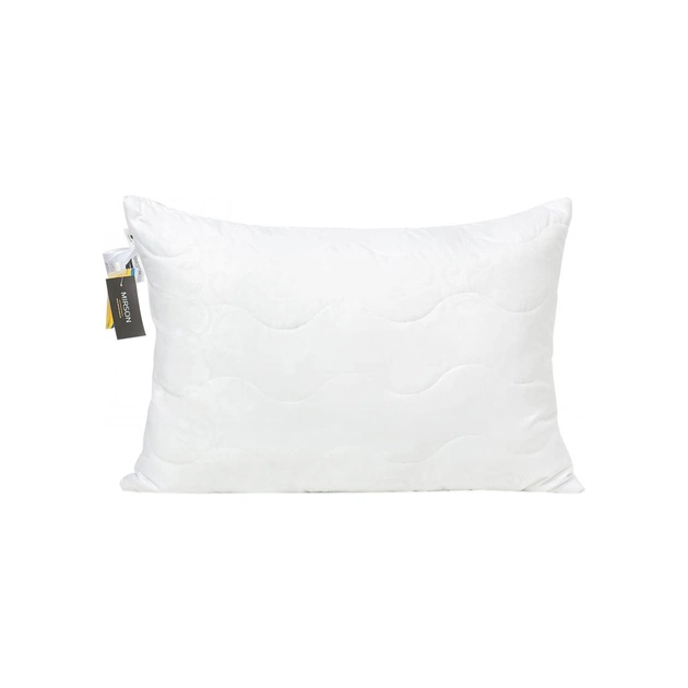 Подушка MirSon вовняна №1609 Eco Light White Середня (2200002647212) - зображення 1