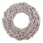 Різдвяний вінок YES! Fun ротанговий срібний, 30 см (974244) - preview 1