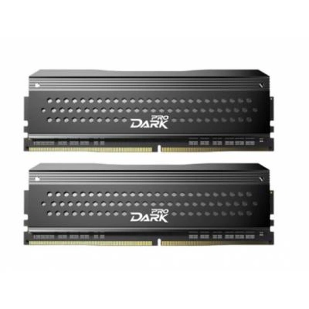 Модуль пам'яті для комп'ютера DDR4 16GB (2x8GB) 3000 MHz Dark Pro Black/Gray Team (TDPGD416G3000HC15ADC01) - зображення 1