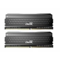 Модуль пам'яті для комп'ютера DDR4 16GB (2x8GB) 3000 MHz Dark Pro Black/Gray Team (TDPGD416G3000HC15ADC01) - зменшене зображення 1