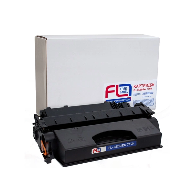 Картридж FREE Label HP 05X (CE505X)/Canon 719H (FL-CE505X/719H) - изображение 1
