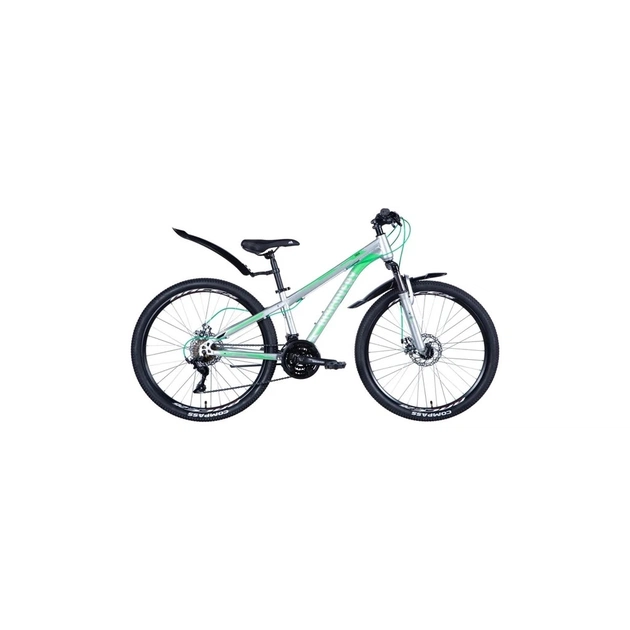 Велосипед Discovery Trek AM DD 26" 18" ST 2024 Сріблястий (OPS-DIS-26-562) - изображение 1