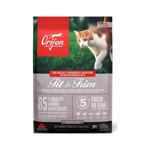 Сухий корм для кішок Orijen Fit&trim 5.4 кг (0064992284541) зображення 1