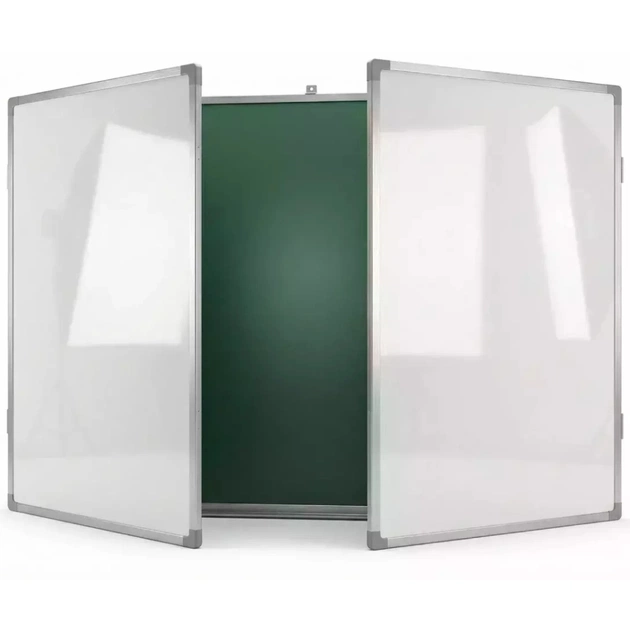 Шкільна дошка Sector магнітна крейдово-маркерна дошка 400х100 ( (КМ4010) - picture 3