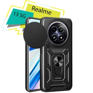 Чохол до мобільного телефона BeCover Military Realme 13 5G Black (713075) зображення 1
