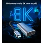 Перехідник USB-C to HDMI 8K 60 Hz Choetech (HUB-H16-GY) - уменьшенное изображение 6