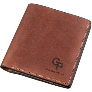 Портмоне Grande Pelle Унісекс Коричневе (11238) зображення 1