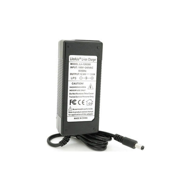 Сетевое зарядное устройство для АКБ Liitokala Lii-126300 12.6V 3A (Lii-126300) - изображение 3
