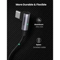 Дата кабель USB-C to USB-C 2.0m 100W US334 Black Ugreen (70645) - зменшене зображення 10
