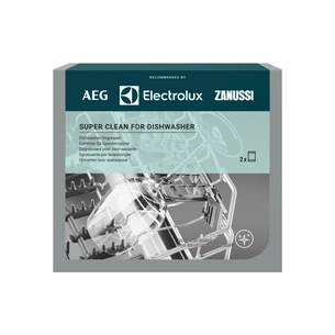 Очищувач для посудомийних машин Electrolux Знежирювальний засіб 2 x 50 г (M3DCP200) зображення 1